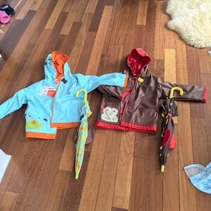 (1 pc) Skip Hop Zoo Little Kid Raincoat - Dog or Monkey